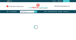 Desktop Screenshot of lifemedicalsupplier.com